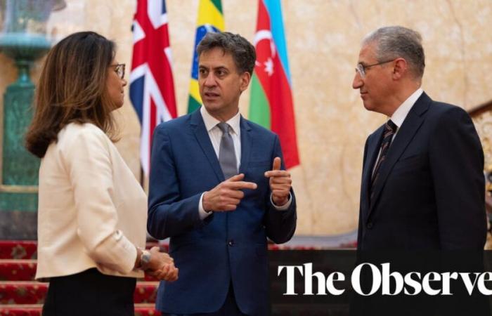 After Trump re-election, UK will lead efforts to save Cop29, says Miliband | Cop29