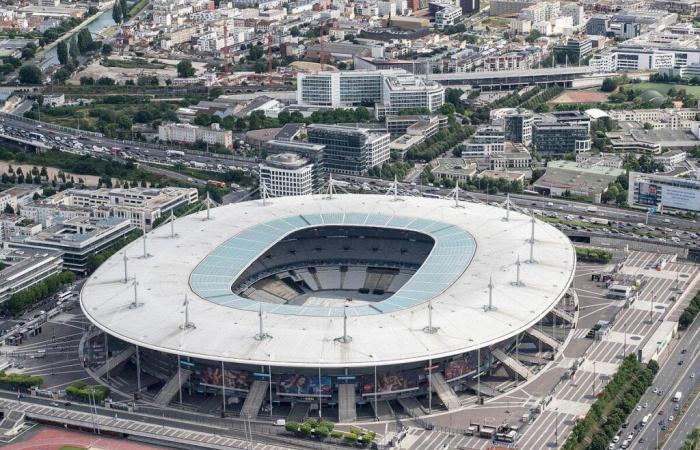 Saint-Denis totally locked for France-Israel