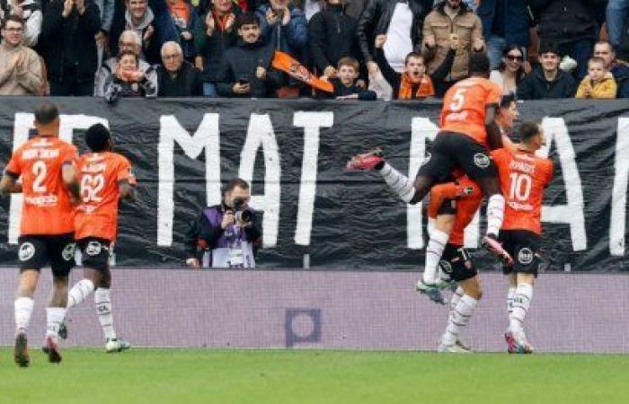 Lorient dominates Guingamp and returns to Paris FC, hanging on to Pau