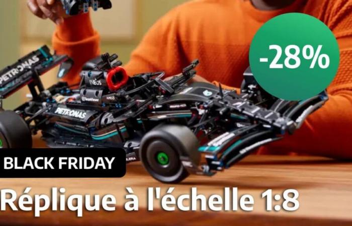 The LEGO Mercedes-AMG loses 28% of its price on Black Friday