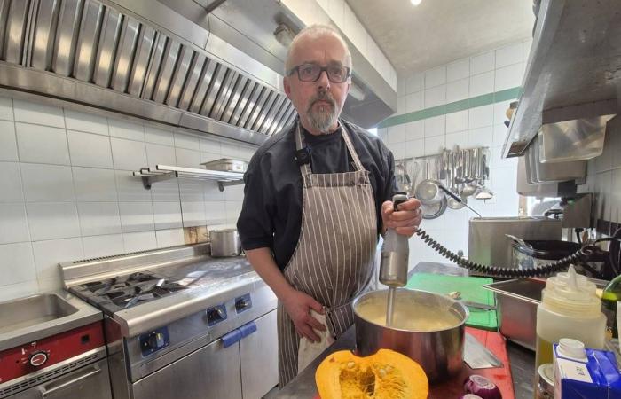 This chef from Haute-Loire offers you his delicious recipe for patisson velouté (video)