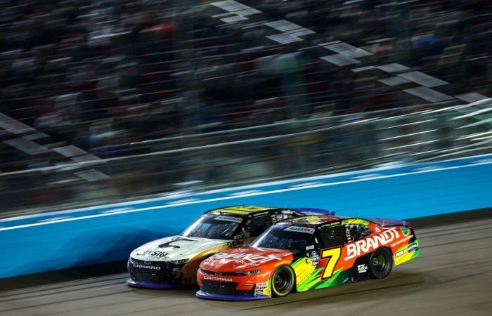 NASCAR Xfinity in Phoenix: Riley Herbst wins the season finale, Justin Allgaier champion!