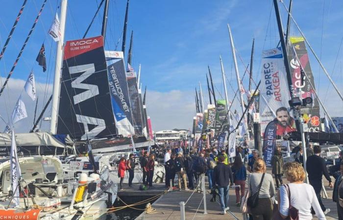 IN PICTURES – “Good luck! Good seas!” : last day at the dock for the Vendée Globe skippers before the big departure