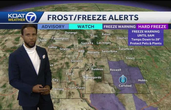 Corey KOAT 7 Weather Forecast for November 9 2024