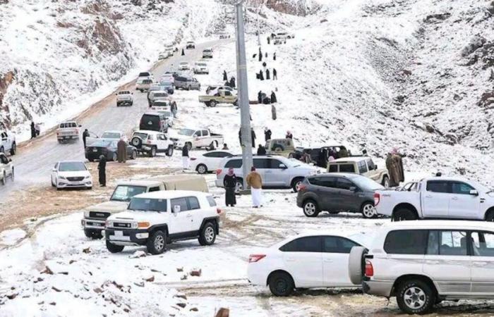 Weather premiere in the desert: It snowed in Saudi Arabia