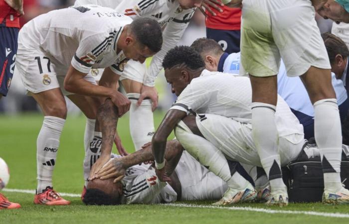 Real Madrid lose two players in 30 minutes – Liga – J13 – Real Madrid-Osasuna