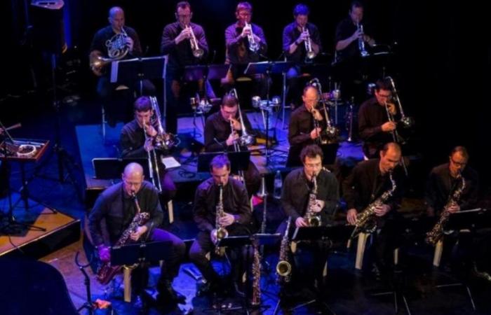 A concert for a good cause with the Univers Jazz Big Band, in Cambrai