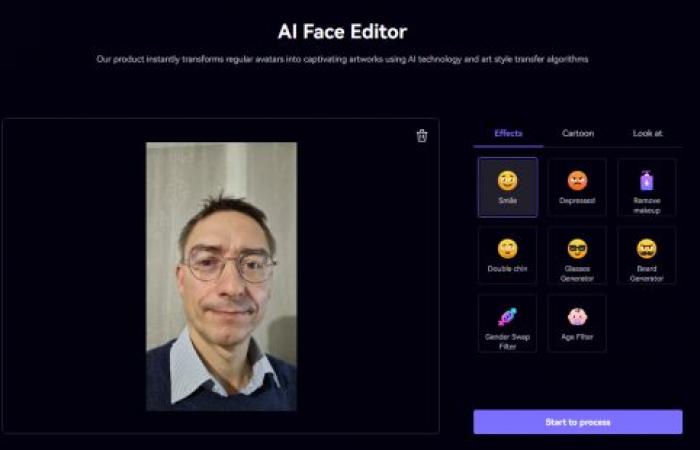 Use AI to edit your photos and add a smile!