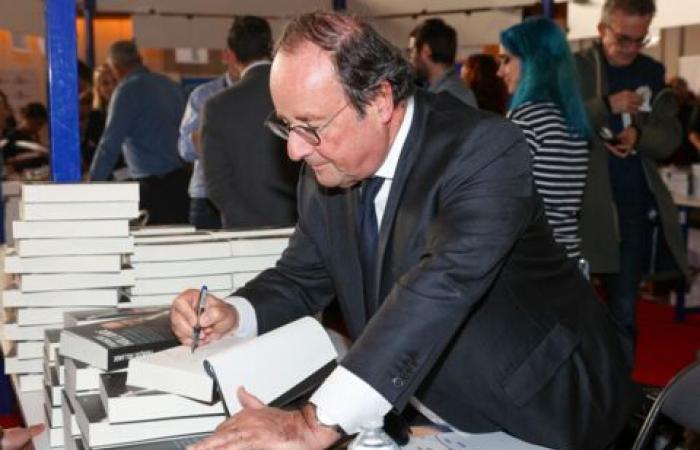 PHOTOS – François Hollande and Valérie Trierweiler at the Brive Book Fair: the exes reunited a few stands apart