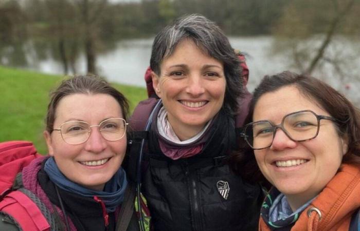 Montrevault-sur-Èvre. The Maug’ettes leave for the Trek’in Gazelles in Morocco