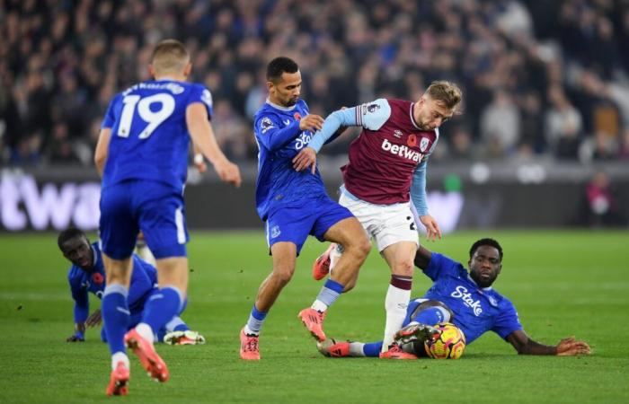 West Ham player ratings vs Everton; 4/10 liability needs dropping, 8.5/10 star lights up gloomy day