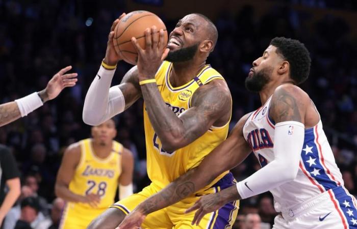 Critical decision by JJ Redick pays off in Lakers’ win over 76ers