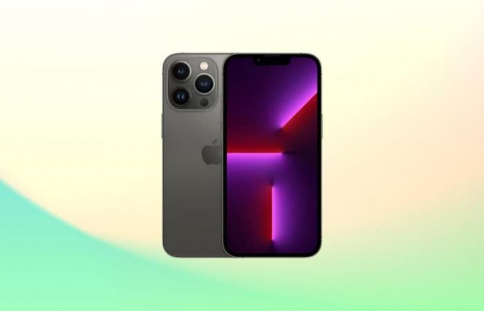 The iPhone 13 Pro is concerned by an ultimate but obviously limited offer