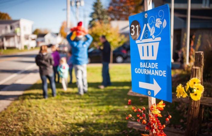 The Gourmet Walk decorated with the Regional Pride Award