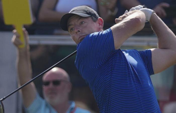 McIlroy makes late error to ruin 3rd-round charge in Abu Dhabi. Waring leads by 1