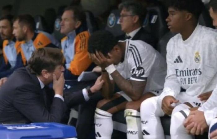 Rodrygo is injured; Lucas, touched