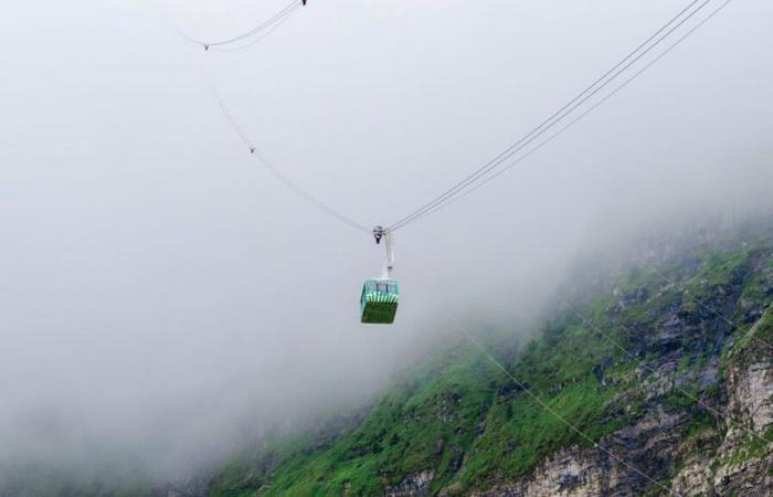 The summer was not great for Swiss ski lifts