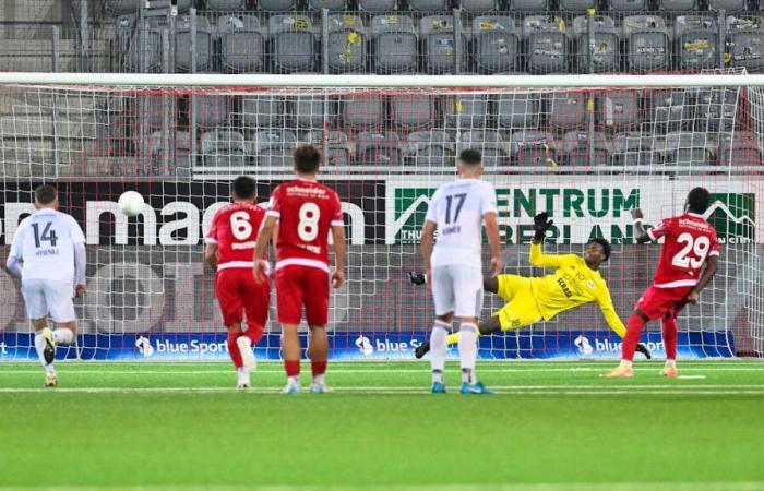 Football: Etoile Carouge loses summit clash in Thun