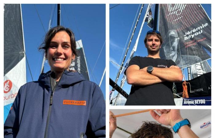 after discovering sailing in La Rochelle, they are part of the race's skipper teams