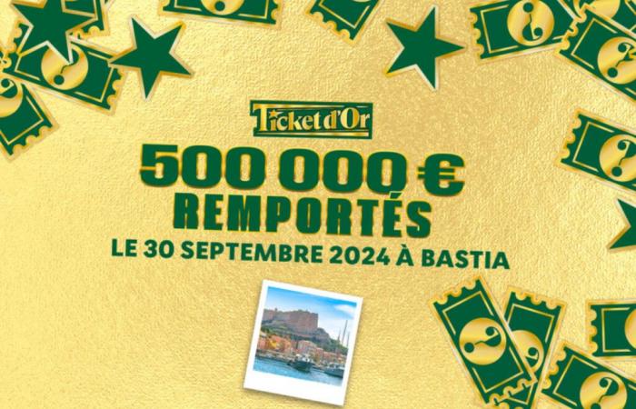 a Corsican couple wins €500,000 in Bastia