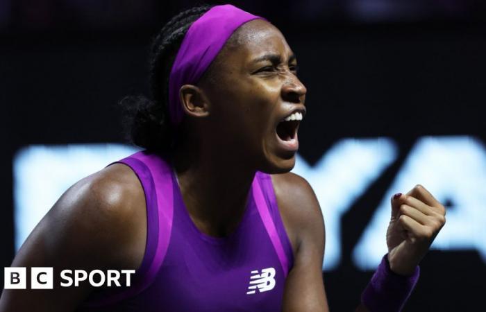 WTA Finals 2024: Coco Gauff beats Aryna Sabalenka to set up final against Zheng Qinwen