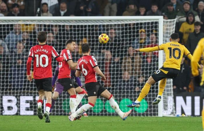 Wolves break club record and end brutal Premier League drought with victory over Southampton