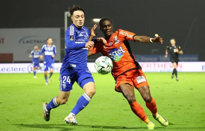 Laval stadium. Samassa delayed the deadline, Kokolo dynamic… The scores against Bastia