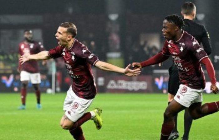 Metz wins against Caen and remains in contact with the podium