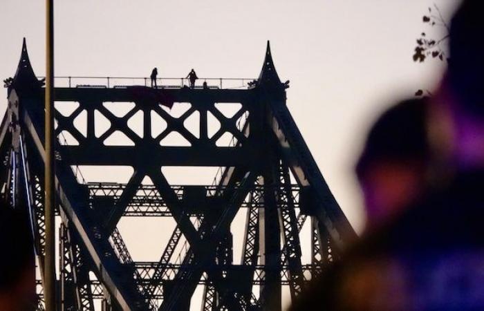 Blocking of the Jacques-Cartier Bridge: activists wanted to “provoke a debate”