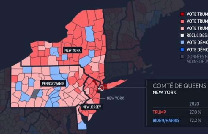 American presidential election | Where have Trump and Harris made the most gains?