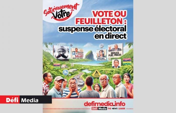 [Satiriquement Vôtre] Vote or soap opera: live electoral suspense