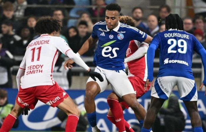 Ligue 1: Racing Club de Strasbourg loses to Monaco 3-1