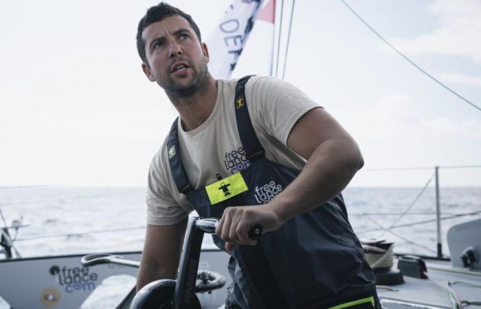 how Côtes-d’Armor skipper Guirec Soudée plans the start