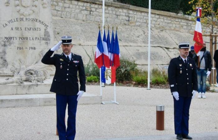 ROQUEMAURE Captain Pinault officially takes command of the community of brigades