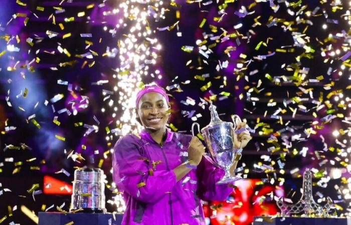 Coco Gauff signs a stunning match against Zheng Qinwen and wins her first Masters at age 20 (videos)