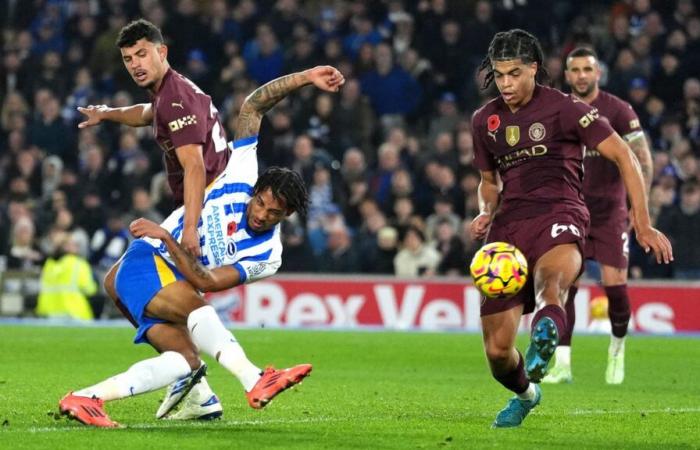 Brighton 2-1 Man City: Joao Pedro and Matt O’Riley stun champions with late goals as Pep Guardiola loses fourth straight game | Football News