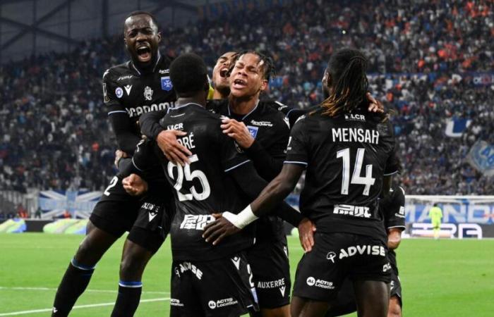 Auxerre delivers a humiliating slap to OM at the Vélodrome