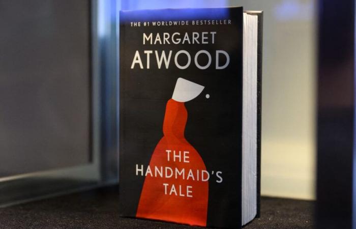 sales of the books “The Handmaid’s Tale” and “1984” up sharply