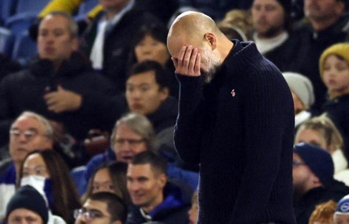 Manchester City collapses and loses for the 4th consecutive time