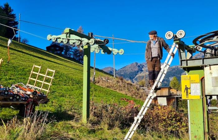 Ready for winter: They only have two ski slopes, but they take care of them!