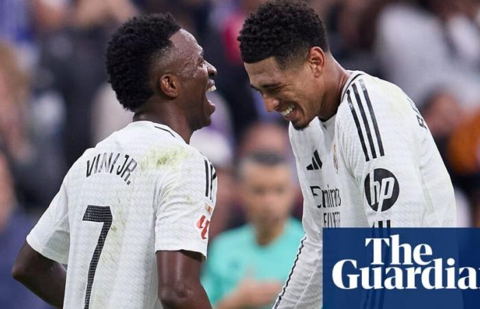 European football: Vinícius hat-trick lifts Real Madrid, Bayern scrape win | European club football