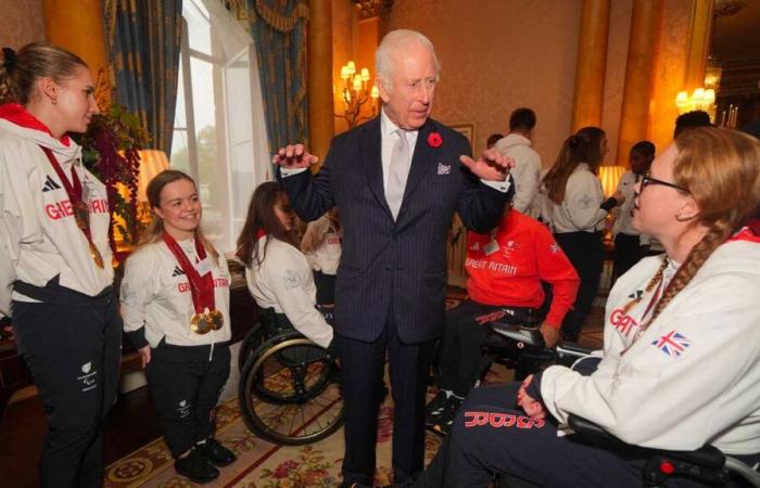 King Charles III and Princess Anne reunite Olympic and Paralympic medalists