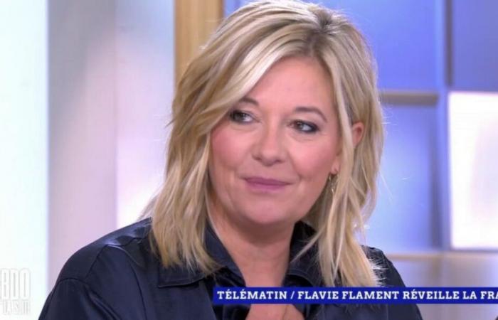 “Little social life”: Flavie Flament talks about her new daily life on Télématin (ZAPTV)