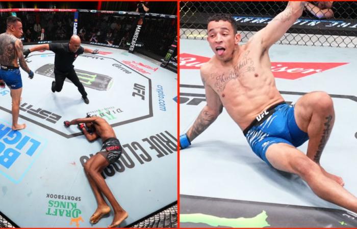 ‘Cigarettes is the secret’… UFC fighters are in awe of Carlos Prates after he sleeps Neil Magny at UFC Vegas 100