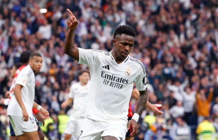 Hat-trick hero Vinicius Junior leads Real Madrid to a much-needed La Liga victory against Osasuna