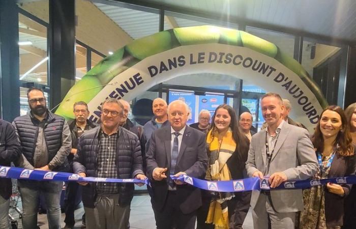 The discounter Aldi inaugurates a new store in Ariège