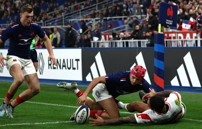 Controversy surrounding Bielle-Biarrey’s first try during France-Japan: should it have been refused?