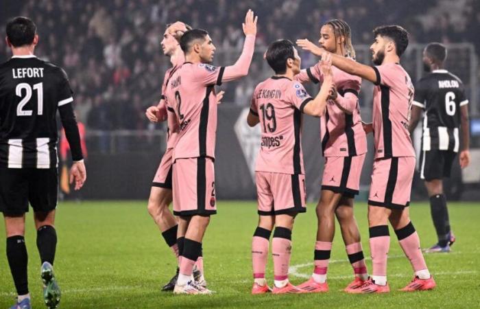 PSG plays against Angers and takes off in the standings