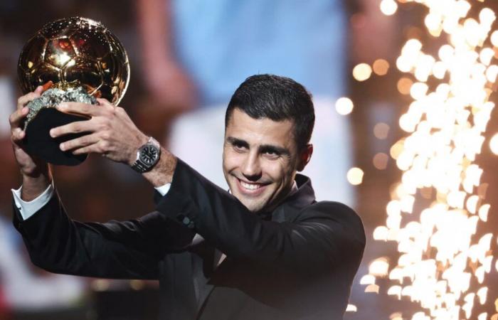 The detailed ranking of the 2024 Ballon d’or with the points awarded to each player