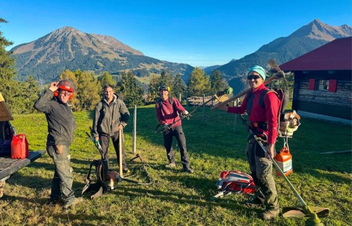 Ready for winter: They only have two ski slopes, but they take care of them!